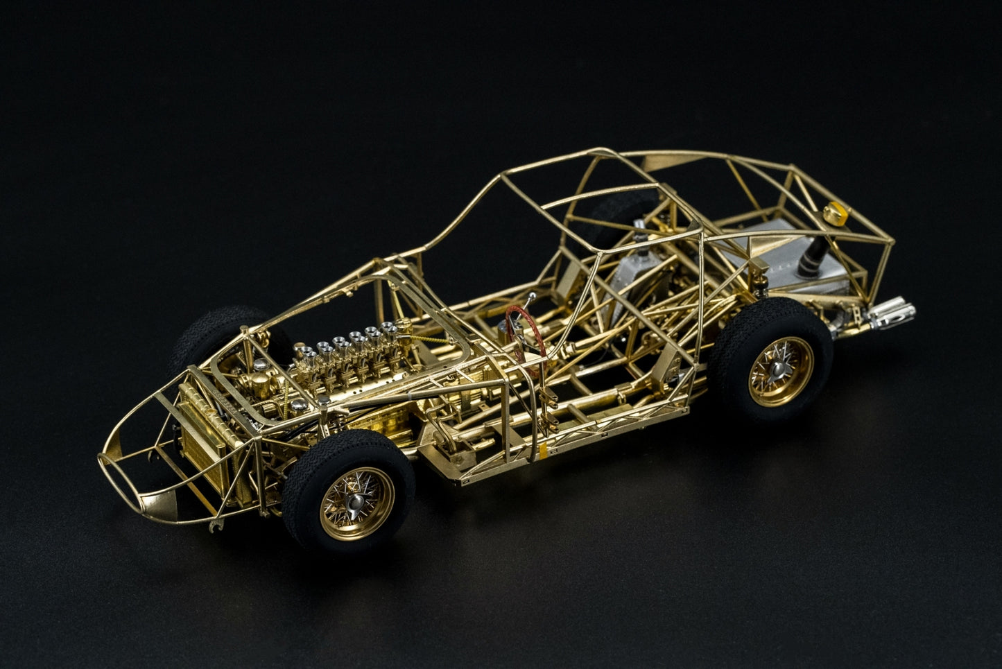 MARTISAN 1/18 Ferrari 250 GTO – Brass Chassis Skeleton Model | Air Shipping from China