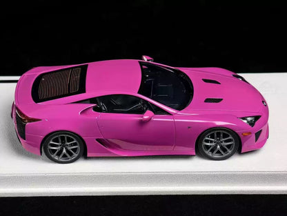 Make Up 1/18 Lexus LFA 2010 Pink Resin Model