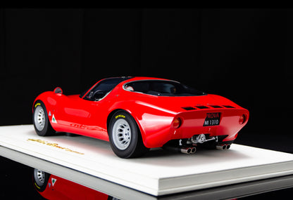 DMH 1/8 Alfa Romeo Tipo 33 Stradale Resin Model – Museum Display Grade