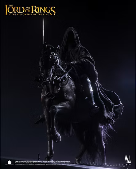 INART 1/6 The Lord of the Rings Nazgûl Ringwraith on Horse Deluxe Figure (Ag-A013D1)
