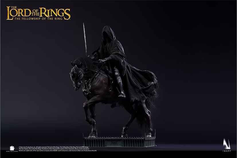 INART 1/6 The Lord of the Rings Nazgûl Ringwraith on Horse Deluxe Figure (Ag-A013D1)