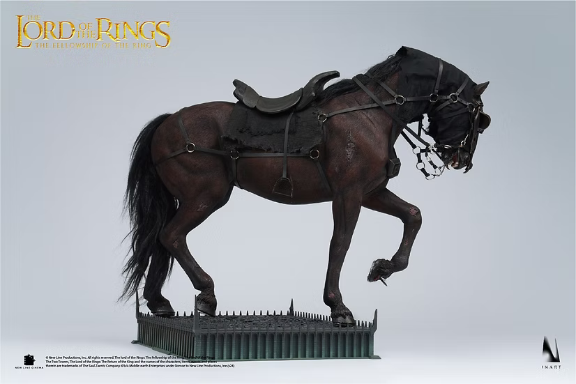 INART 1/6 The Lord of the Rings Nazgûl Ringwraith on Horse Deluxe Figure (Ag-A013D1)