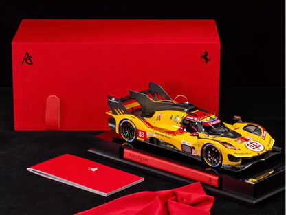 Amalgam 1/18 Ferrari 499P #83 2025 Le Mans Winner Resin Model