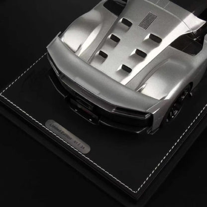 BBR 1/18 Ferrari F80 Aluminum Silver Resin Model