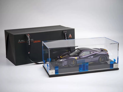 Amalgam 1/18 Ferrari 488 Pista Viola Resin Model
