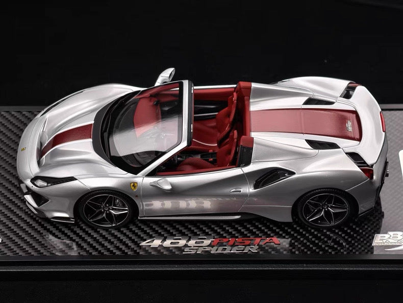 BBR 1/18 Ferrari 488 Pista Spider Club Version Resin Model