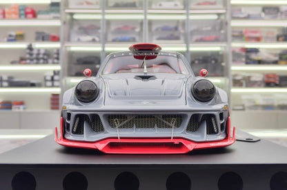 Dreamwalkers 1/18 Porsche 911 RWB Style Widebody Resin Model Grey