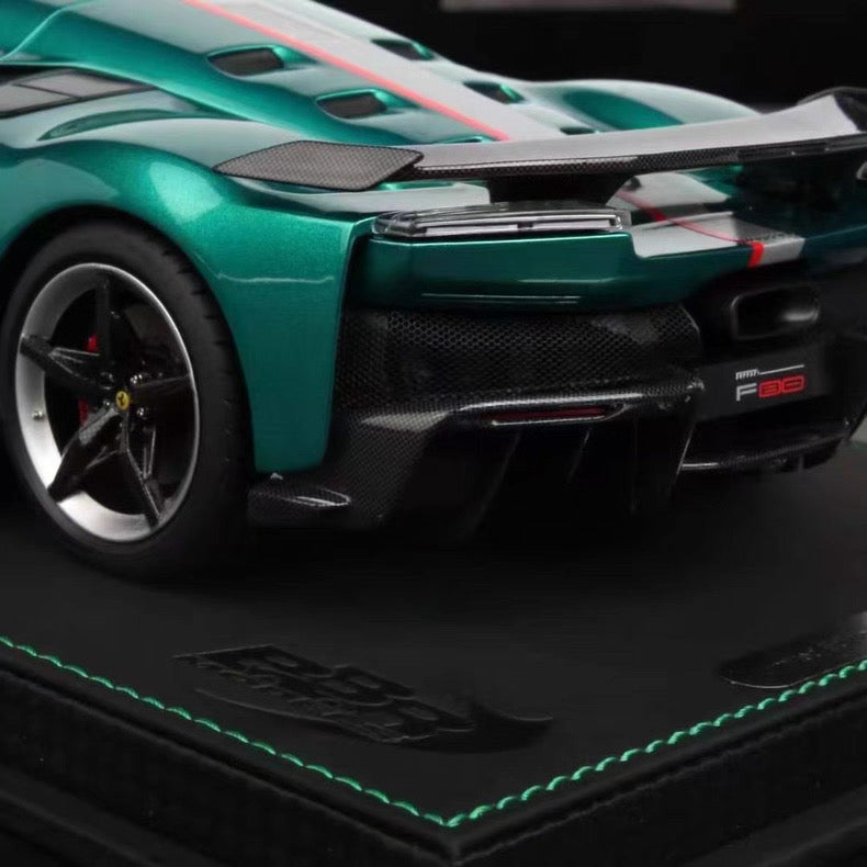 BBR 1/18 Ferrari F80 Gem Green Metallic Resin Model