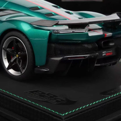 BBR 1/18 Ferrari F80 Gem Green Metallic Resin Model