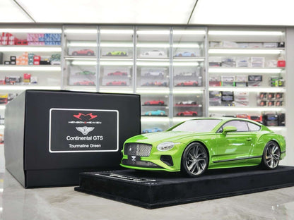 HH 1/18 Bentley Continental GTS Tourmaline Green Resin Model｜Ships from China