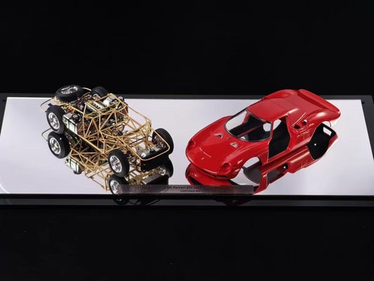 CMC 1/18 Ferrari 250 GTO M-269 Skeleton & Body Set | Diecast Model | Collector Grade