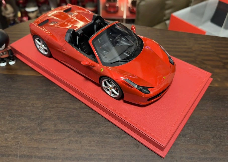 BBR 1/18 Ferrari 458 Spider Enzo Red Limited 20 Resin Model 12/20
