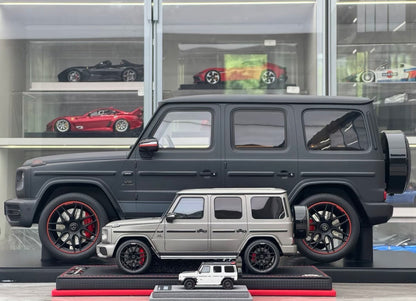 Minichamps 1/8 Mercedes-AMG G63 Resin Model Matte Black Limited Edition