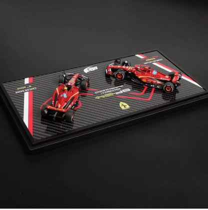 BBR 1/43 Ferrari SF-24 Monaco GP 2024 Winner & 3rd Place Set