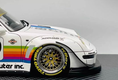 Ignition Model 1/18 Porsche RWB 964 Apple Racing #89