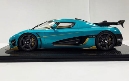 Frontiart 1/8 Koenigsegg Agera RS Ocean Blue Limited Edition Resin Model