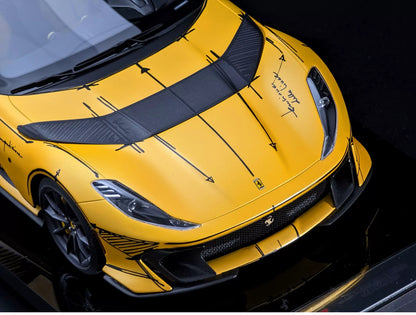 Amalgam 1/18 Ferrari 812 MVS ART Auction Edition Resin Model
