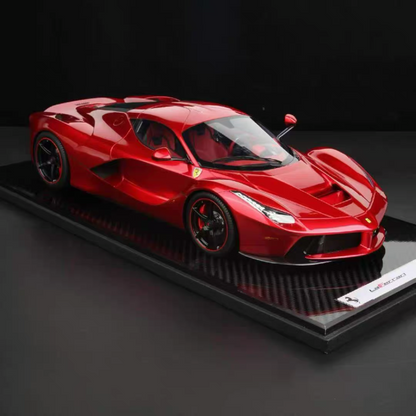 BBR 1/12 Ferrari LaFerrari Volcano Red Resin Model