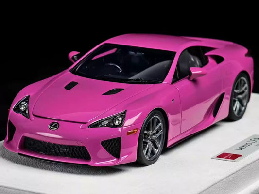 Make Up 1/18 Lexus LFA 2010 Pink Resin Model