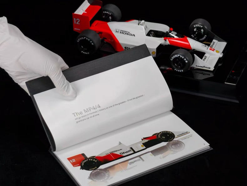 Amalgam 1/18 McLaren MP4/4 Ayrton Senna Resin Formula One Model