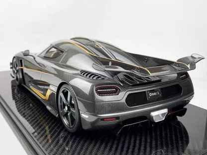 Frontiart 1/12 Koenigsegg One:1 Resin Model | Carbon Gold Edition | Collector Grade