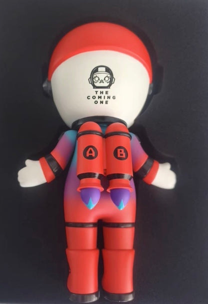 Pop Mart Molly Astronaut Orange Giant Edition Rare Prototype Statue 28cm