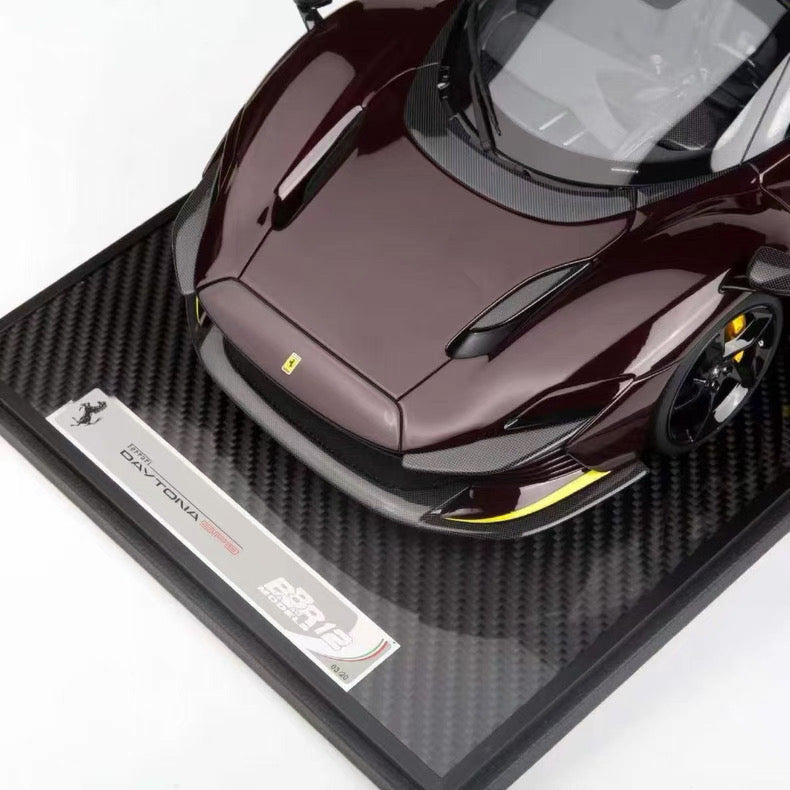 BBR 1/12 Ferrari Daytona SP3 Resin Model – Metallic Red (Limited 30 pcs)