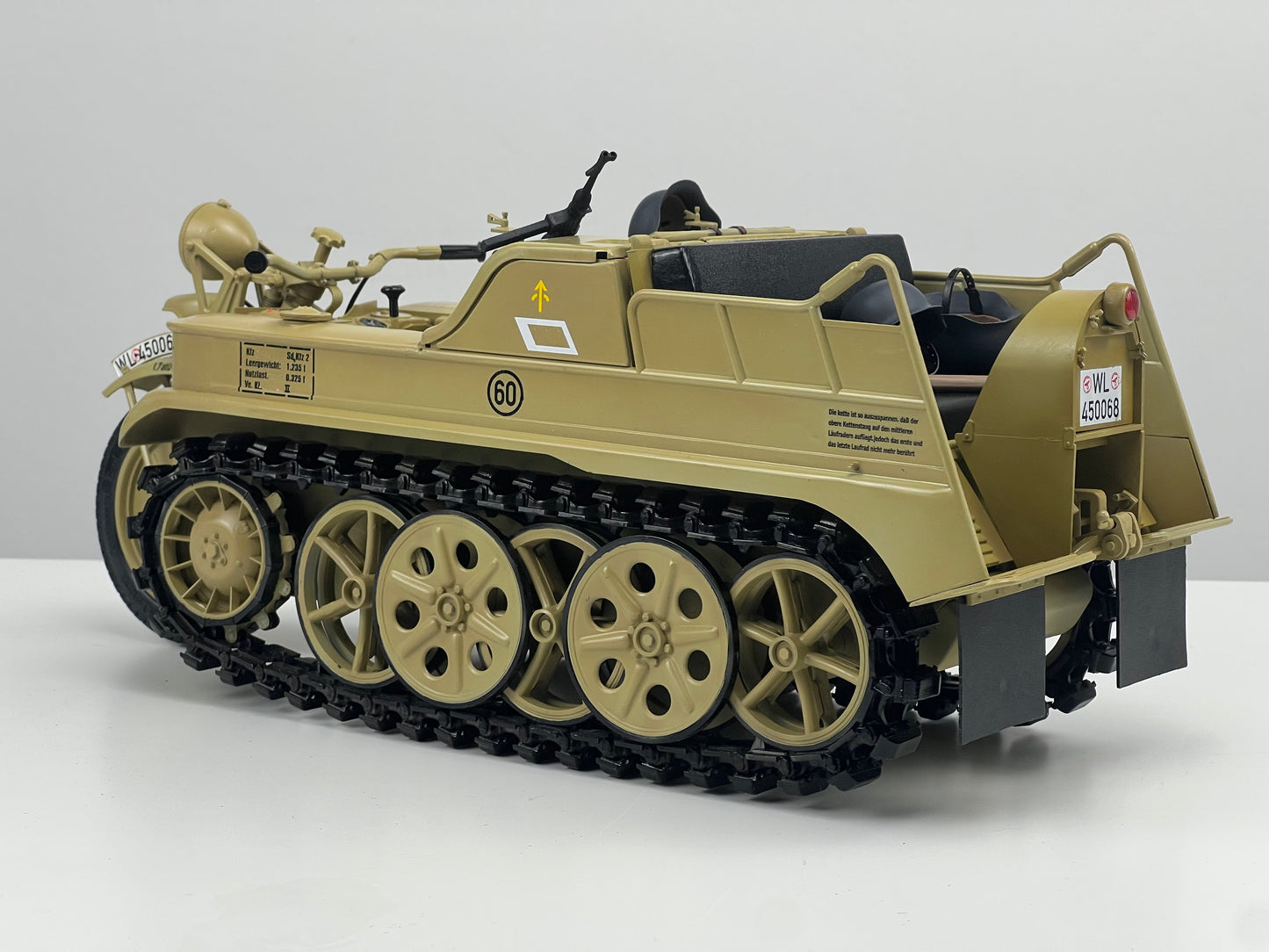 1/9 Sd.Kfz.2 Kettenkrad HK 101 — Finished Custom Build | Factory-Fresh (No Weathering)