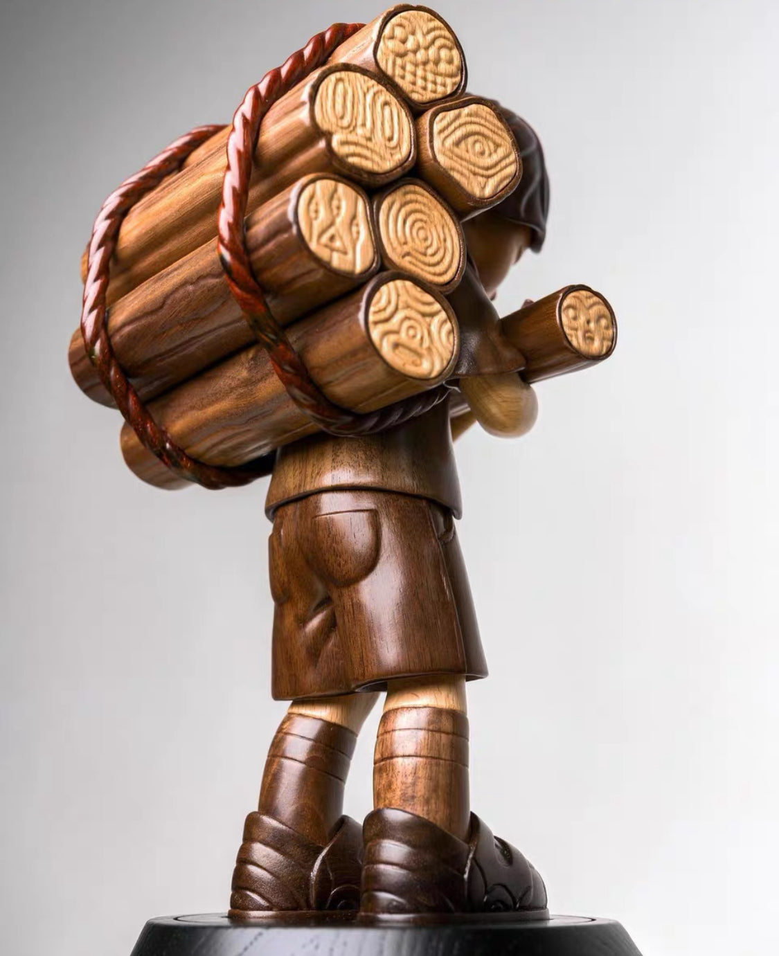 James Jean Wood Sculpture “Woodcutter” 30cm – Limited 35+5AP