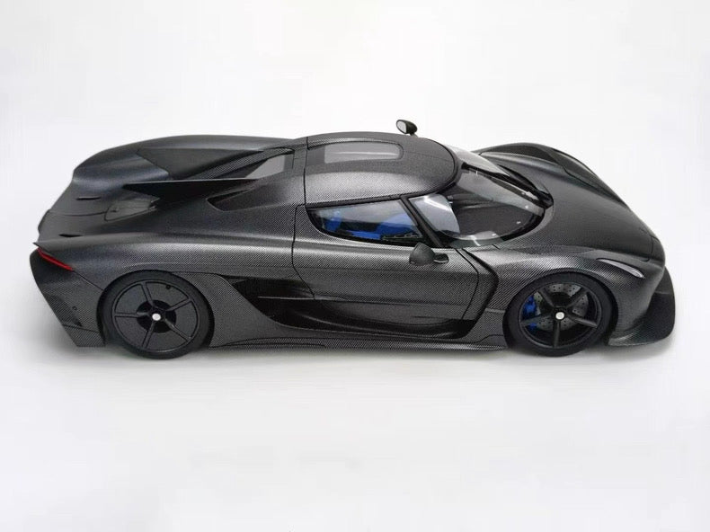 Frontiart 1/18 Koenigsegg Jesko Absolut Bare Carbon Resin Model Limited Edition