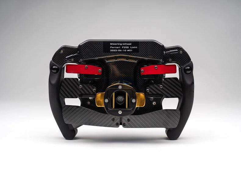 Amalgam 1:1 Ferrari 499P Le Mans Winning Steering Wheel Resin Replica – 2023
