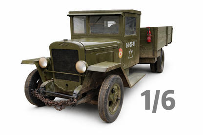 1/6 Scale WWII Soviet ZIS-5 Cargo Truck Custom Display Model