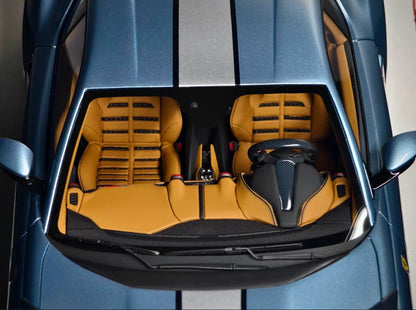 Davis & Giovanni 1/18 Ferrari 812 Competizione Silver Blue – Limited to 10 Pieces