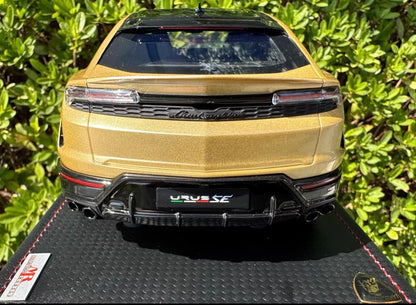 MR Collection Lamborghini Urus SE Gold Metallic 1/18 Resin Model