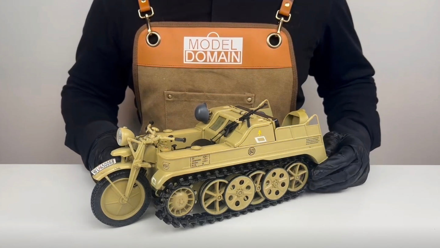 1/9 Sd.Kfz.2 Kettenkrad HK 101 — Finished Custom Build | Factory-Fresh (No Weathering)