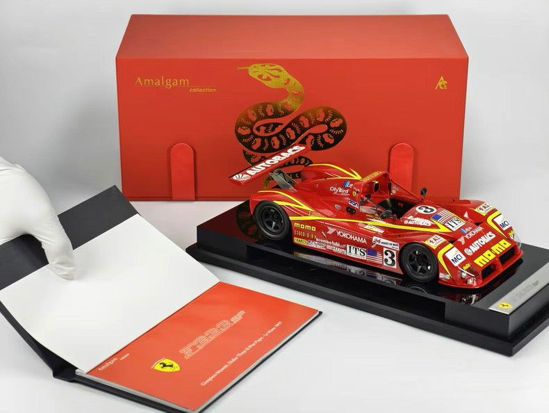 Amalgam 1/18 Ferrari 333 SP 1997 Le Mans Resin Model