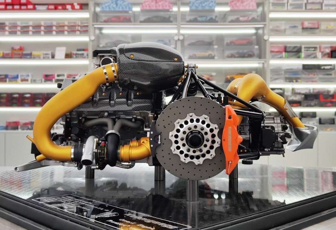 FA 1/6 Koenigsegg One:1 Engine Model Display | Limited Edition 925/999