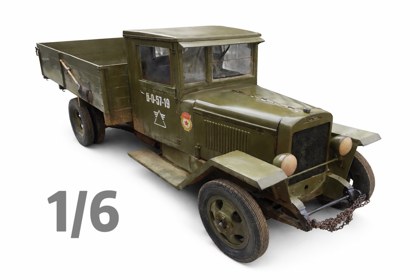 1/6 Scale WWII Soviet ZIS-5 Cargo Truck Custom Display Model