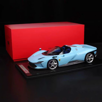 BBR 1/12 Ferrari Daytona SP3 Resin Model – Blu Pozzi