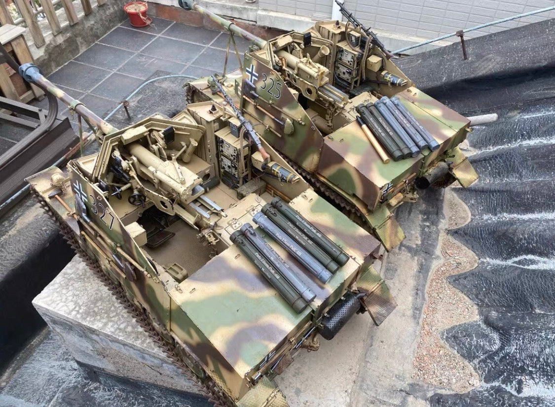 1/6 Scale Marder II Tank Destroyer Squad Full Interior Custom Models
