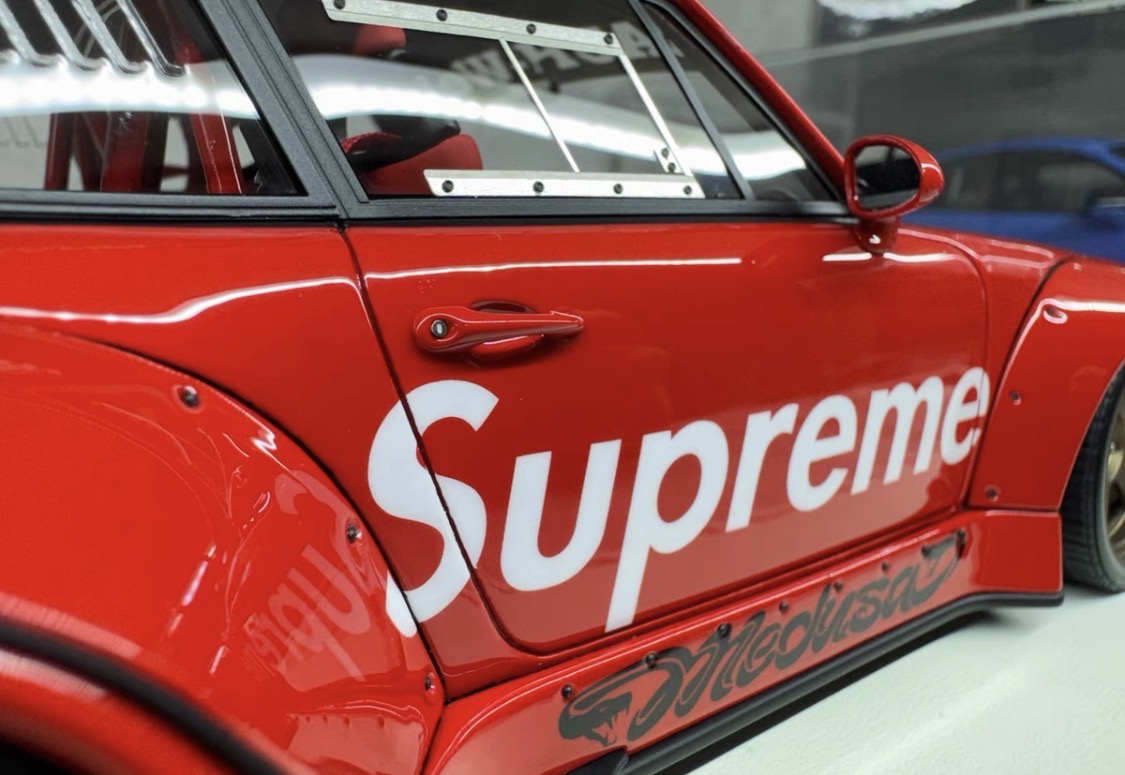 Davis & Giovanni Porsche 911 RWB Supreme Red Edition 1/18 Resin Model