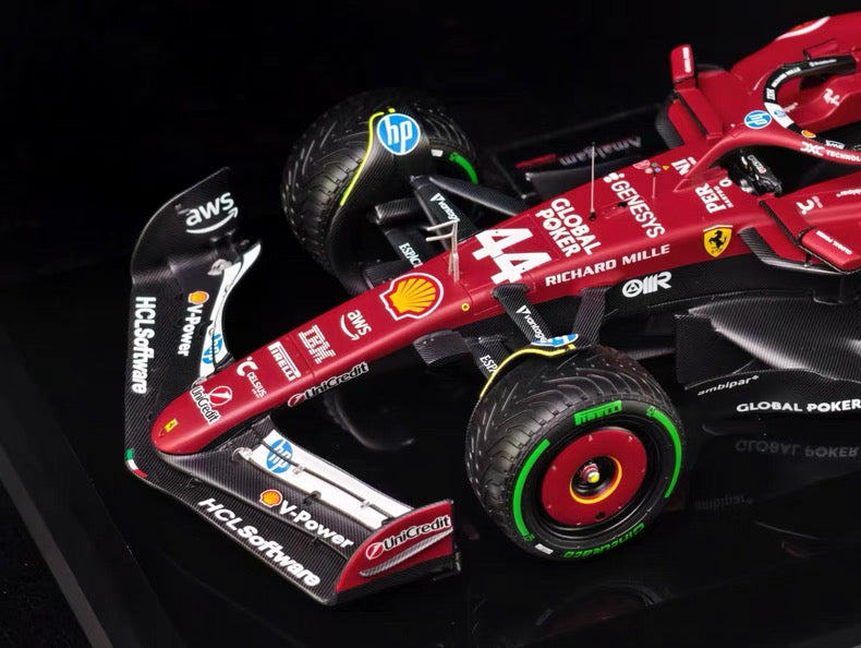 Amalgam 1/18 Ferrari SF-25 #44 Lewis Hamilton Resin F1 Model
