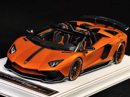 Davis&Giovanni 1/18 lamborghini lp750-4 sv matte orange custom – limited to 8 pcs
