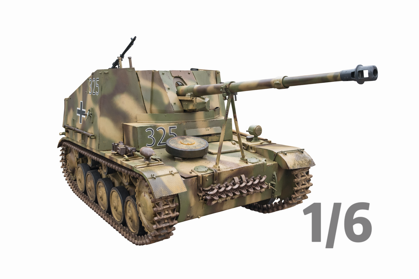1/6 Scale Marder II Tank Destroyer Squad Full Interior Custom Models