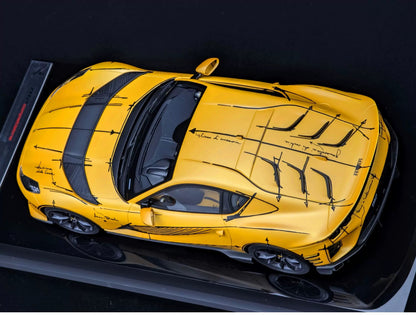 Amalgam 1/18 Ferrari 812 MVS ART Auction Edition Resin Model