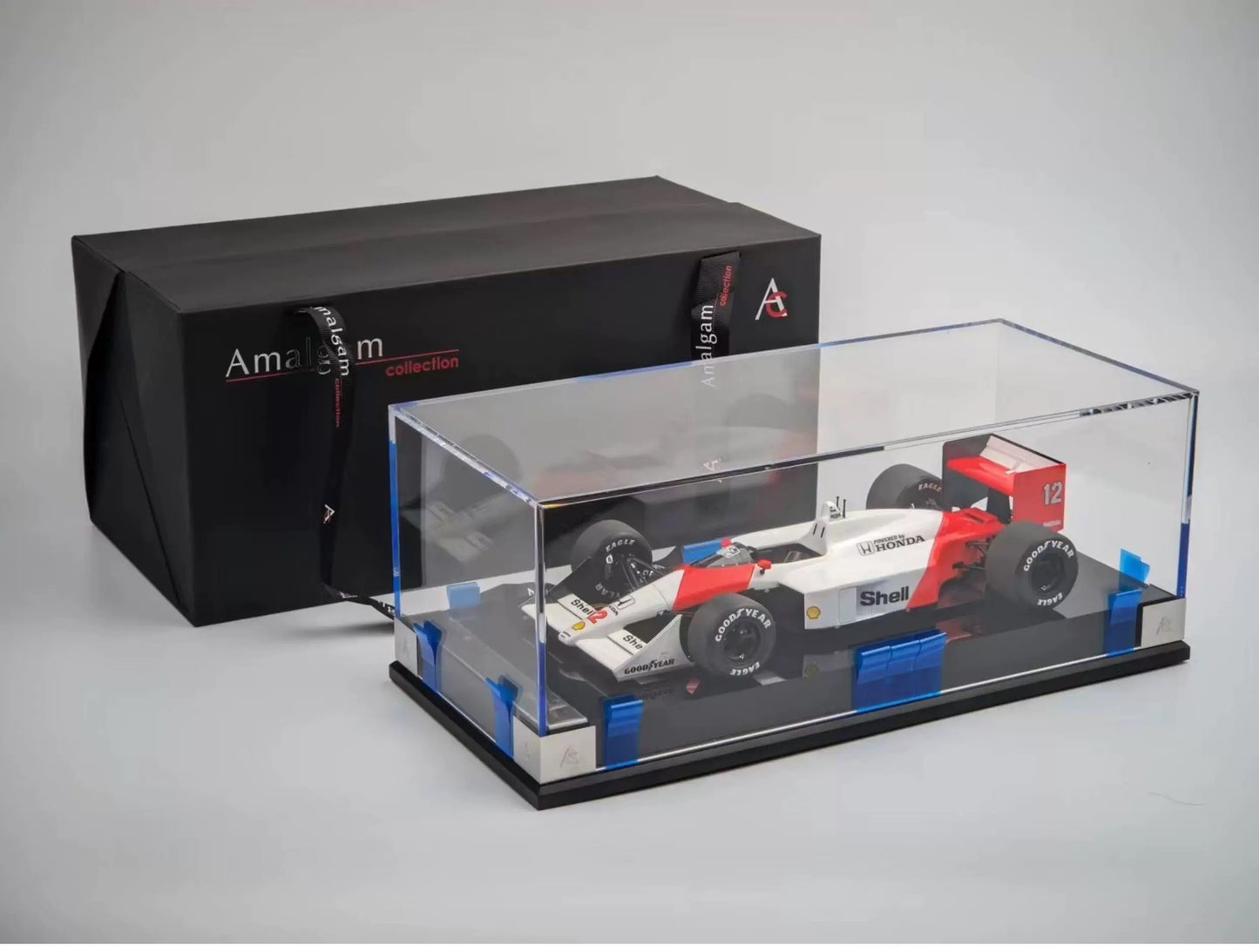Amalgam 1/18 McLaren MP4/4 Ayrton Senna Resin Model