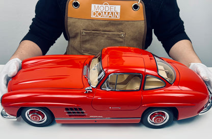 Ixo 1/8 Mercedes-Benz 300 SL Gullwing – Fully Assembled Pro-Built Model Car