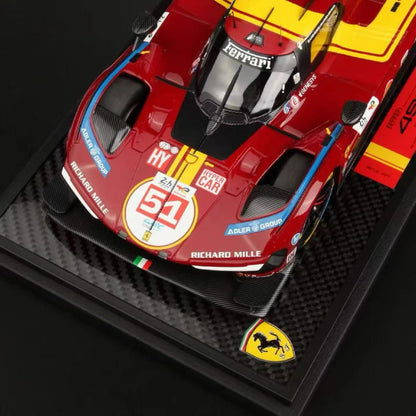 BBR 1/18 Ferrari 499P #51 Le Mans Podium Resin Racing Model