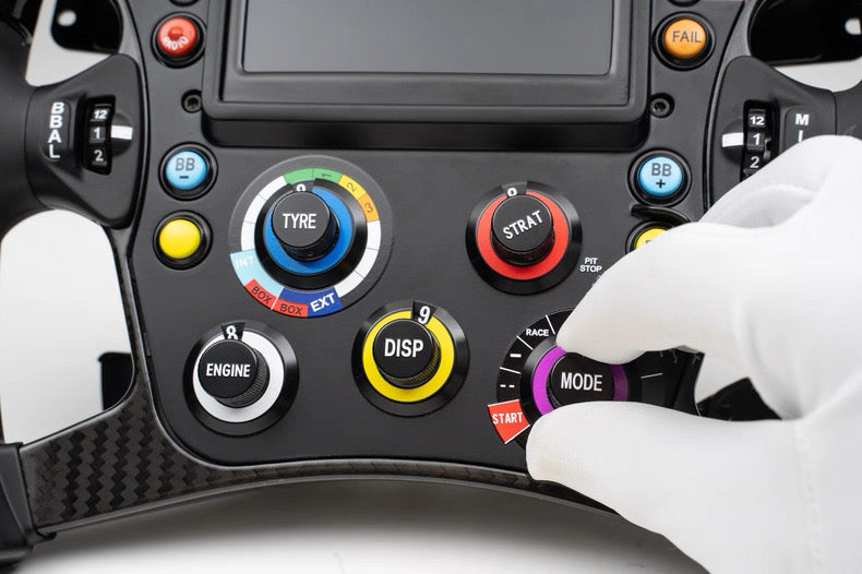 Amalgam 1:1 Red Bull Racing RB18 Formula 1 Steering Wheel Resin Replica