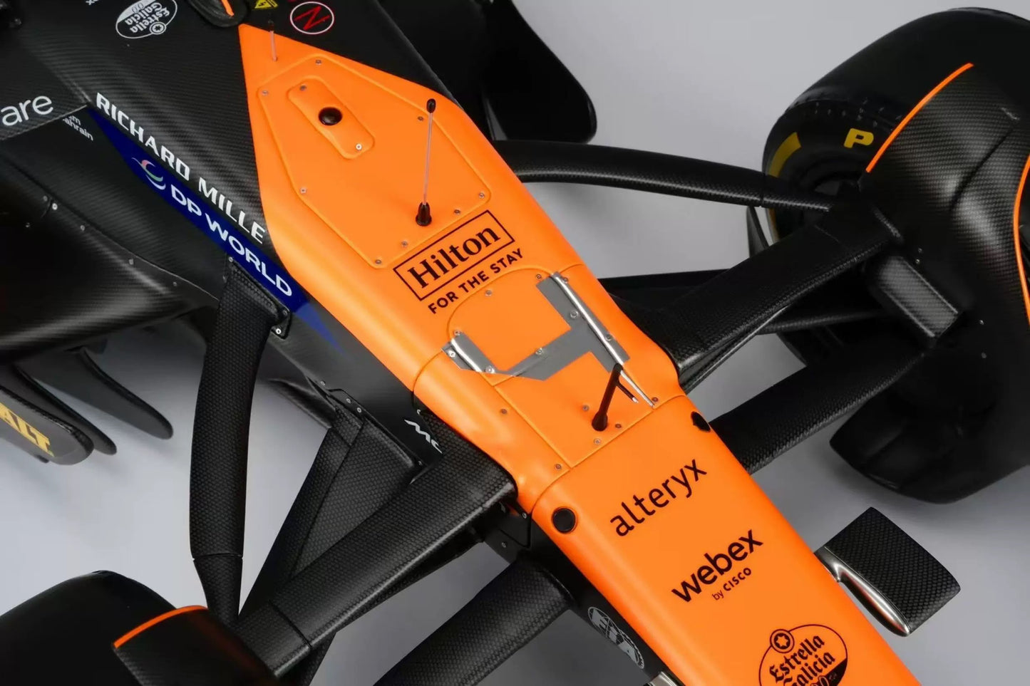 Amalgam 1/8 McLaren MCL38 Formula 1 Resin Model – 2024 Miami Grand Prix